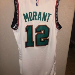 JA MORANT JERSEY MEMPHIS GRIZZLIES CITY VANCOUVER